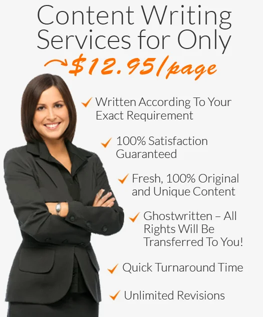 Content Writing Services For Only $12.95/page